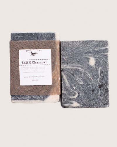 Tandi's Naturals Salt & Charcoal Complexion Bar Soap