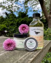 Load image into Gallery viewer, Tandi&#39;s Naturals Hydrating Trio Gift Set Body Oil Body Butter and Herb Garden Lip Balm
