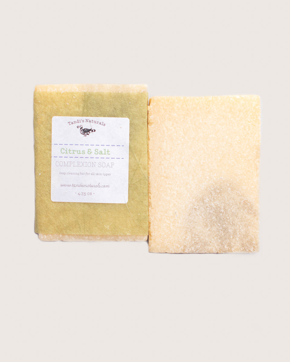 Tandi's Naturals Citrus & Salt Complexion Bar Soap