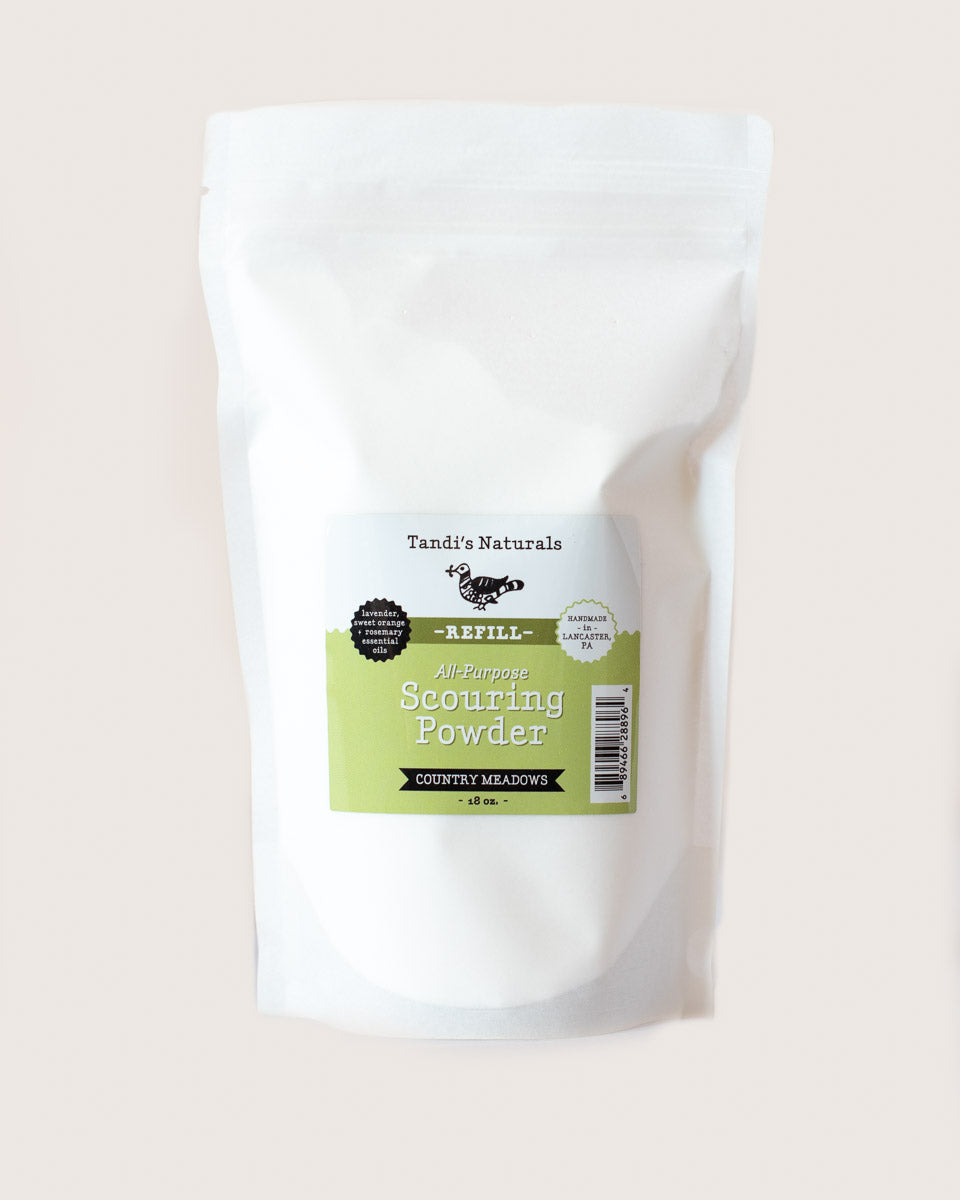 Tandi's Naturals Scouring Powder Refill Country Meadows